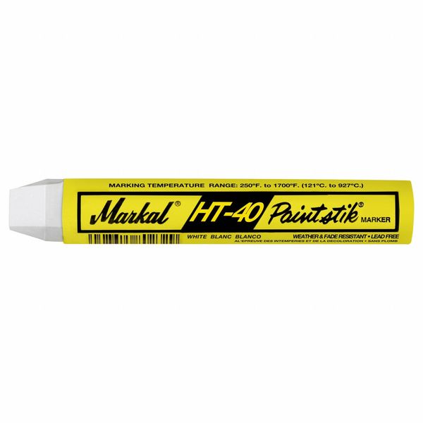 Hot Surface Marker, Paint, White, 4-3/4