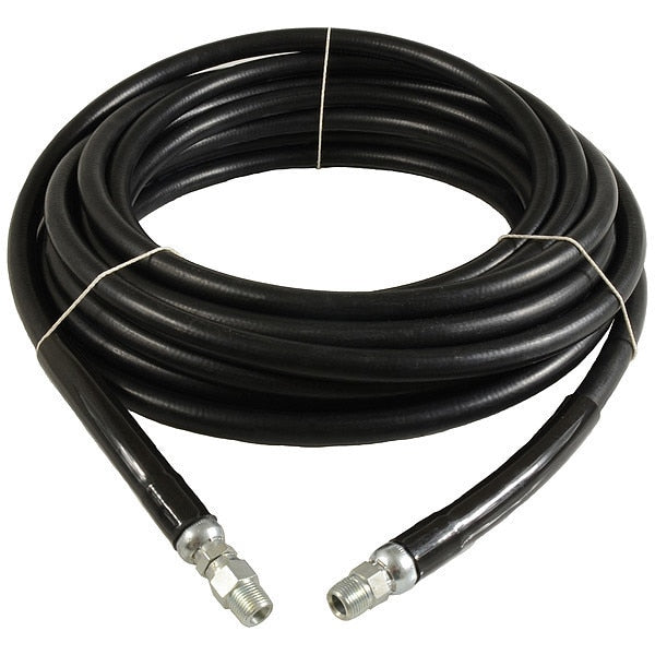 Pressure Washer Hose, 3/8, 50 ft, 6000 psi