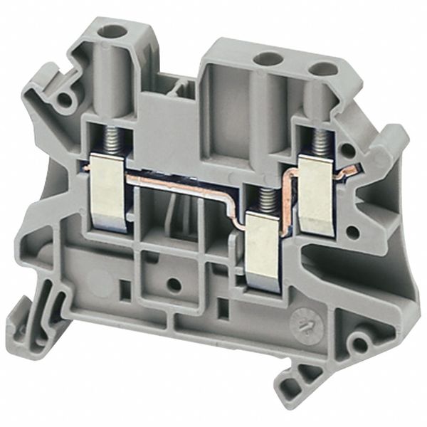 Terminal block, 30 A, 10 AWG, 10 AWG
