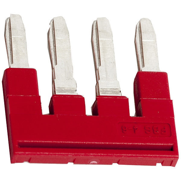 Plug-In Bridge, Copper, Plastic, Red