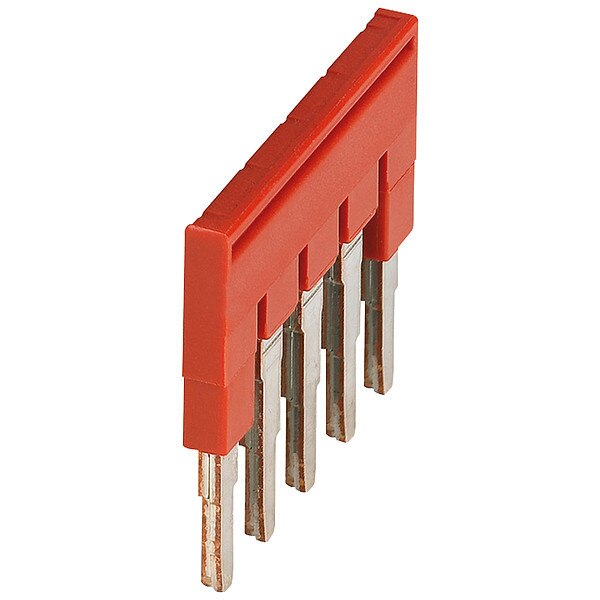 Plug-In Bridge, Copper, Plastic, Red