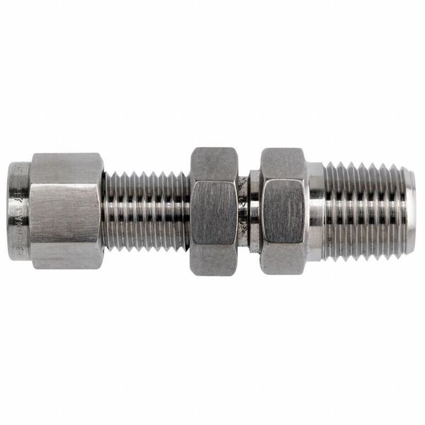 Bulkhead Male Connector, Gas, N2706-LN