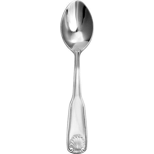 Teaspoon, 6 1/4 in L, Silver, PK12