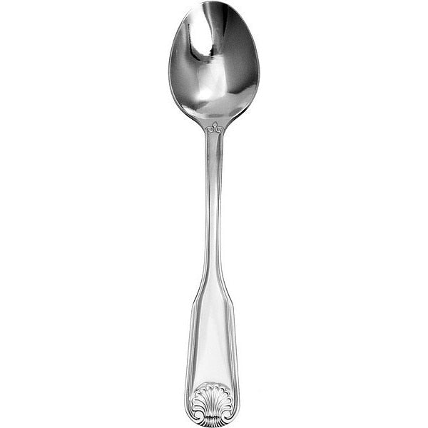 Dessert Spoon, 6 7/8 in L, Silver, PK12