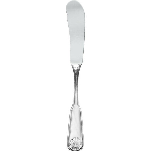 Butter Knife, 6 1/8 in L, Silver, PK12