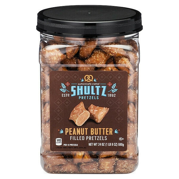 PEANUT BUTTER PRETZELS, PK 8