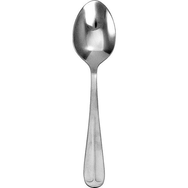 Teaspoon, 6 1/8 in L, Silver, PK12