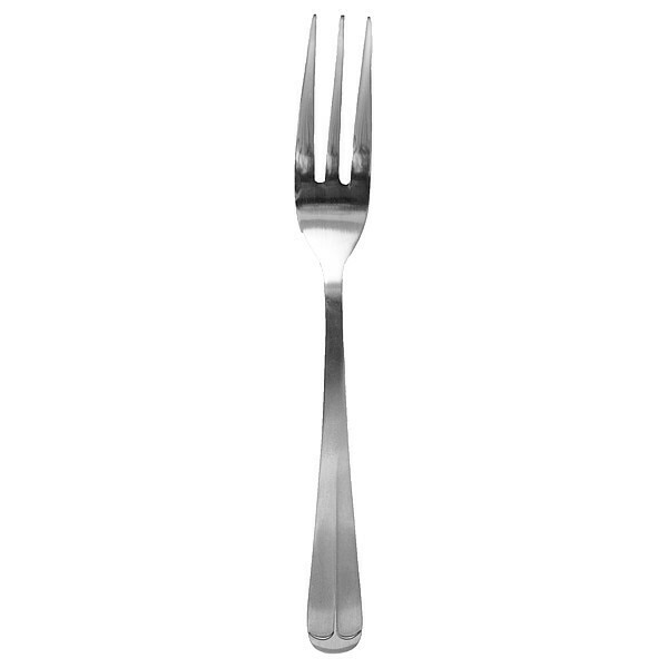 Lunch Fork, 7 3/8 in L, Silver, PK12
