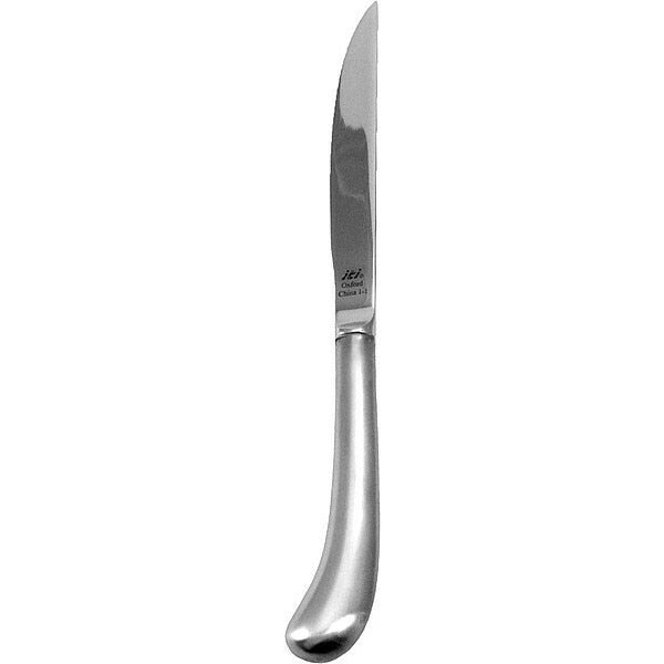 Steak Knife, 9 5/8 in L, Silver, PK12