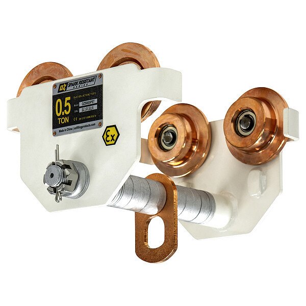 Spark Resistant Push Beam Trolley