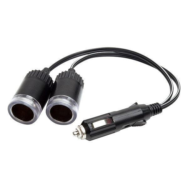 Adapter, 2-Way, 12 V DC