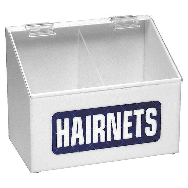 Hairnet Dispenser, Arcylic, White