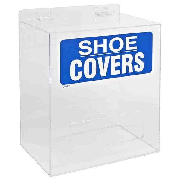 Shoe/Boot Cover Dispenser, Arcylic, Clear