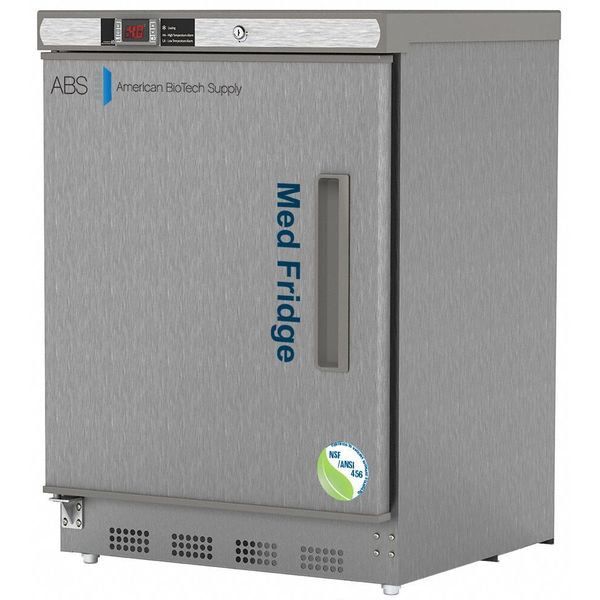 Refrigerator, White, 4.6 cu ft, 120 V