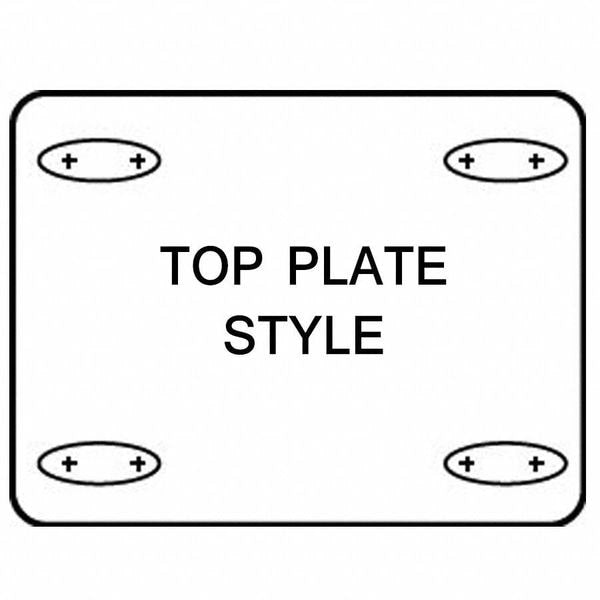 Rigd Plat Cstr, Polyolfin, 3-1/2 in, 250 lb