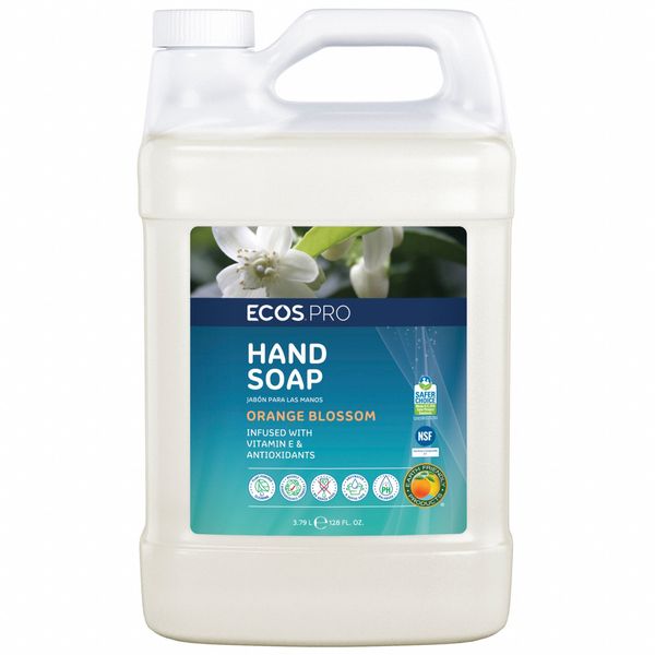 Hand Soap, CLR, 1 gal, Orange Blossom, PK4