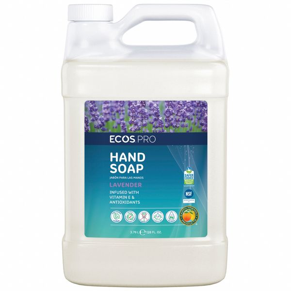 Hand Soap, CLR, 1 gal, Lavender, PK4