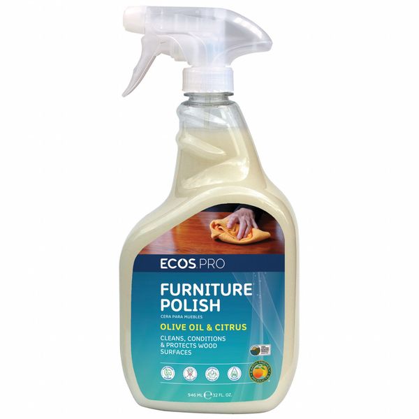 Furniture Wood Polish Cleaner, PK6
