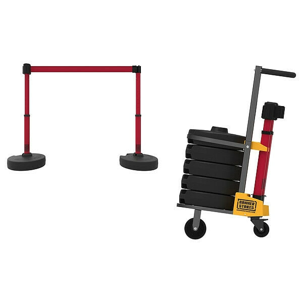 PLUS Barricade, Red, Stay Behind The Line