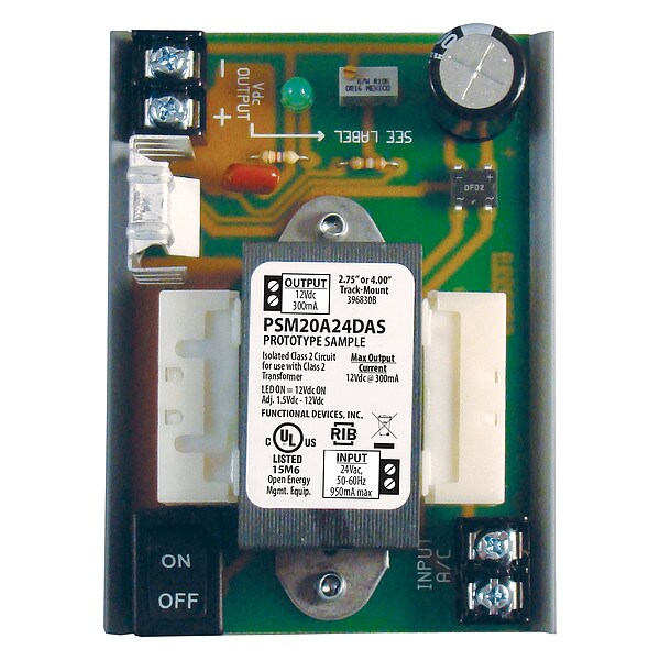 Linear DC Powr Supply, 24Vac to 1.5-28Vdc