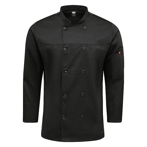 Chef Coat, 4XL, Black