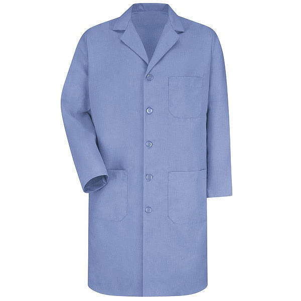 Lab Coat, S, Blue, 41 1/2 In. L