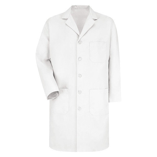 Mens White Lab Coat 80/20