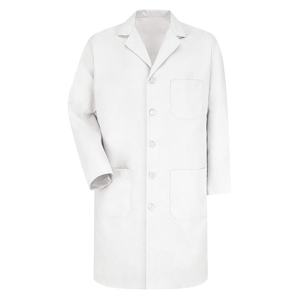 Mens White Lab Coat 80/20