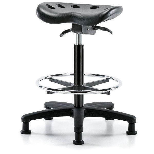 Tractor Stool, 300 lb Cap., Black