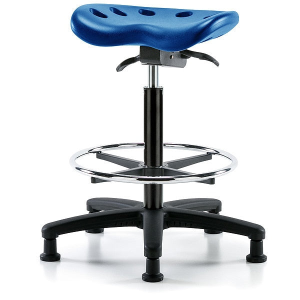 Tractor Stool, 300 lb Cap., Blue