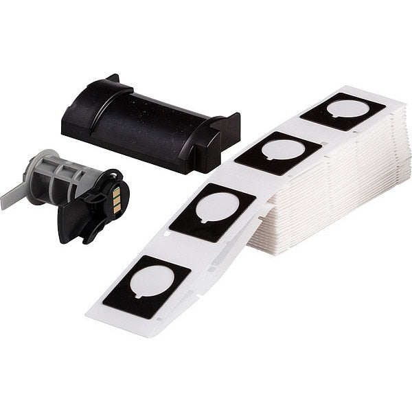 Label, 1 13/64 in W, Black