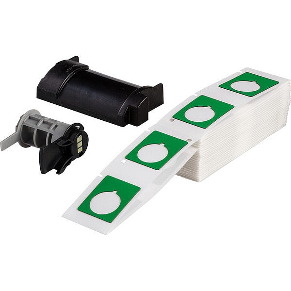 Label, 1 13/64 in W, Green