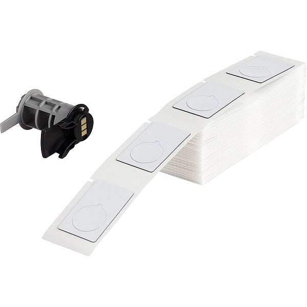 Label, 1 13/64 in W, White