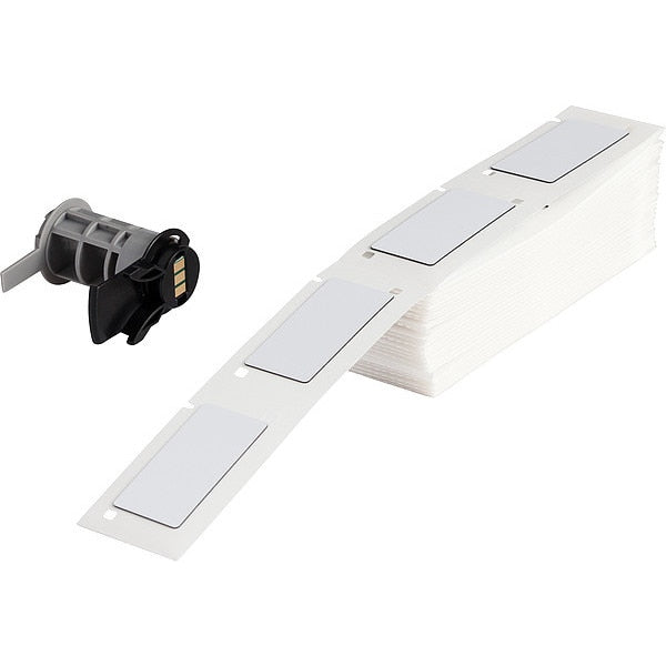 Label, 1 in W, White