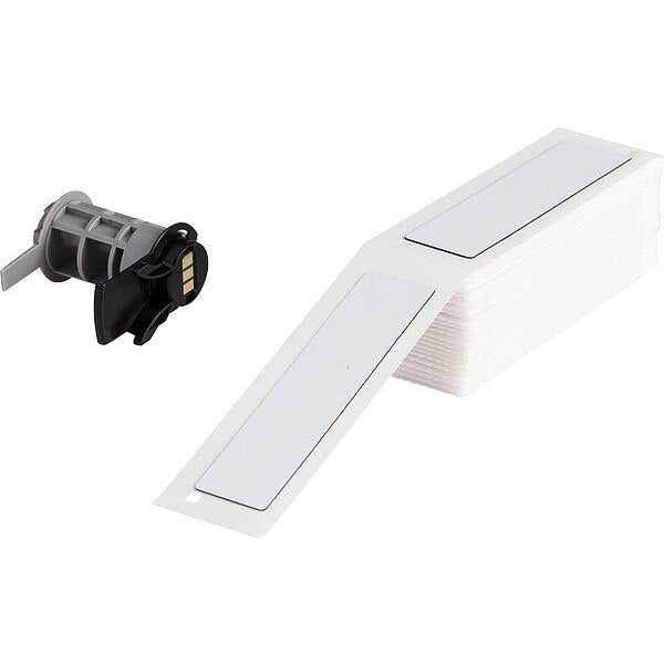 Label, 1 in W, White
