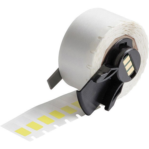 Label, 1/4 in W, Clear; Yellow