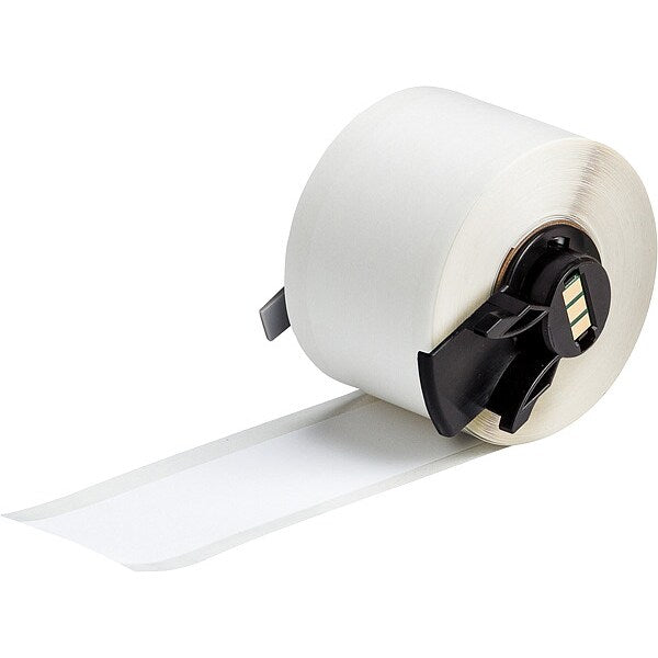 Label, 1 19/64 in W, Indoor, White