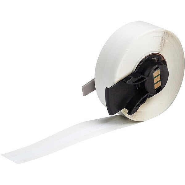 Label, 1/4 in W, Indoor, White