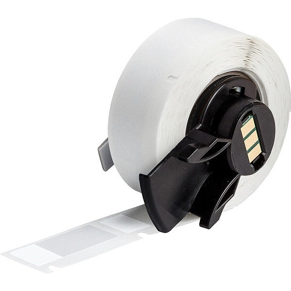 Label, 1/2 in W, Clear; White