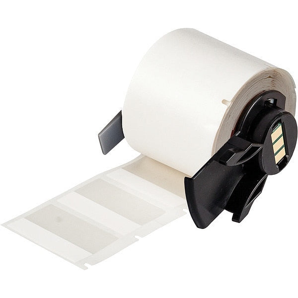 Label, 1 1/2 in W, Clear; White