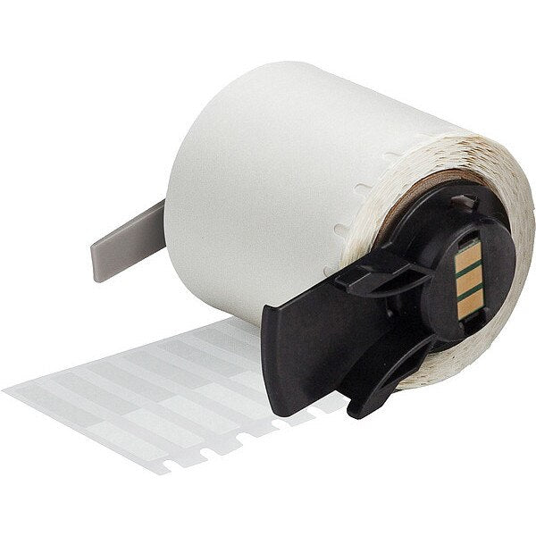 Label, 1 1/2 in W, Clear; White