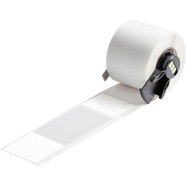 Label, 1 1/2 in W, Clear; White