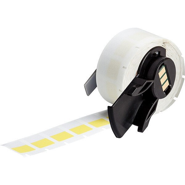 Label, 1/2 in W, Clear; Yellow
