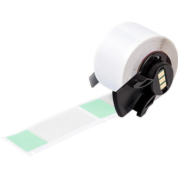 Label, 1 in W, Clear; Green