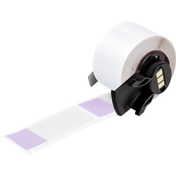 Label, 1 in W, Clear; Purple