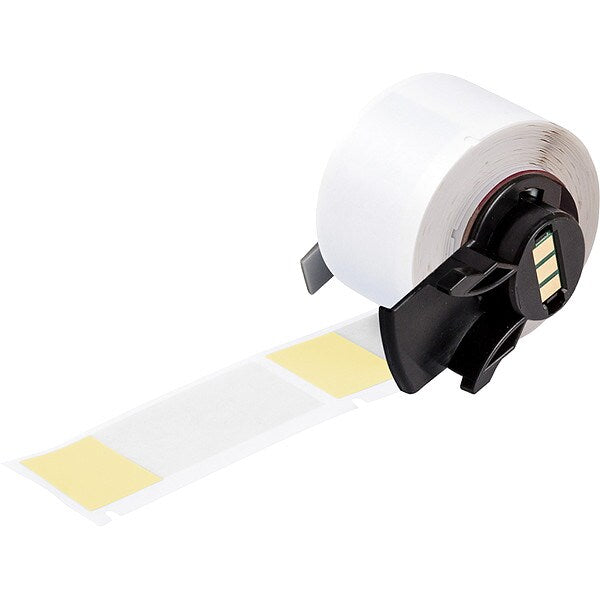Label, 1 in W, Clear; Yellow
