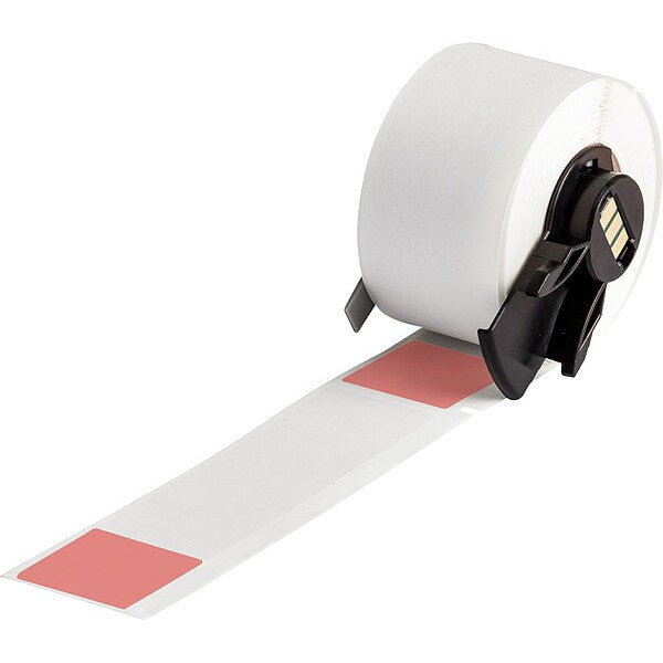 Label, 1 in W, Clear; Red