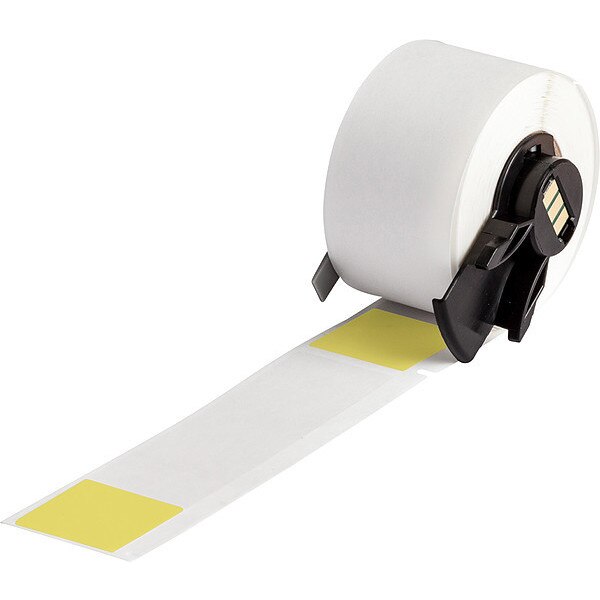 Label, 1 in W, Clear; Yellow