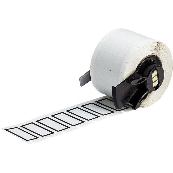 Label, 1 1/8 in W, Light Gray