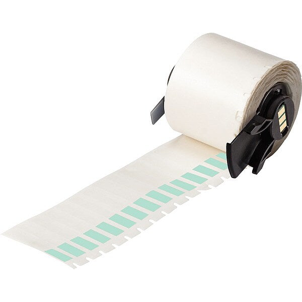 Label, 1/4 in W, Clear; Green